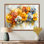 Hutchings Vibrant Garden of Blooming Violet Flowers II - Violets, art mural