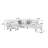 Velvet L-Shaped Sectional Right Hand Facing-87869719