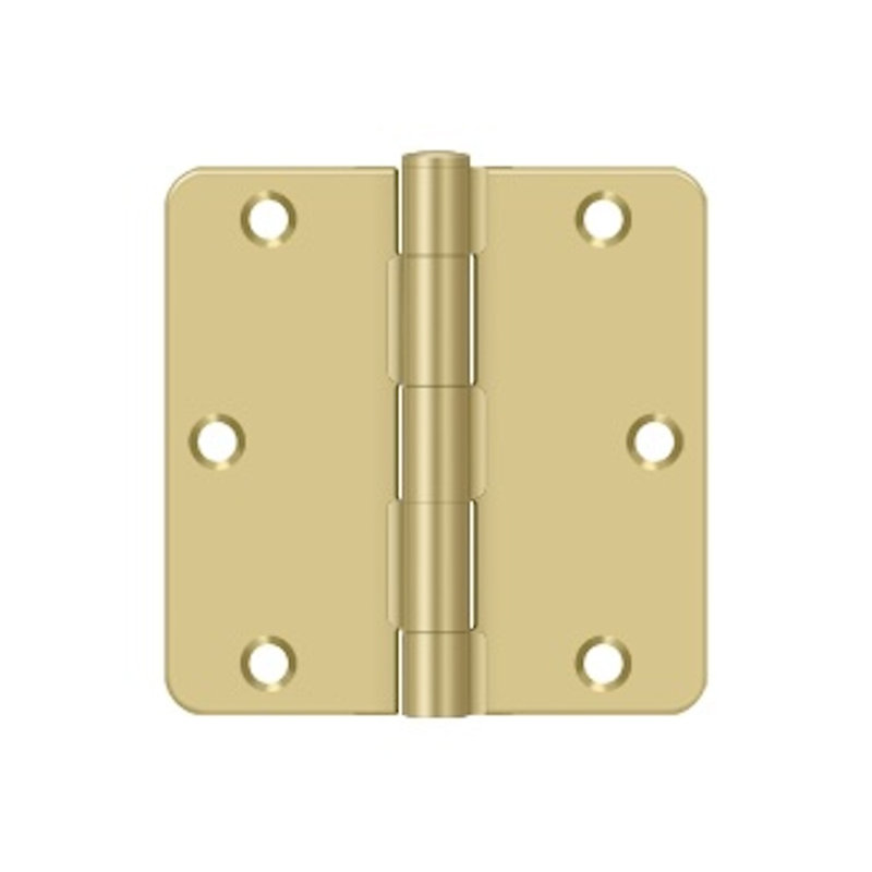 Charnière à rayons Deltana S35R4BK3 / 4 3-1 / 2 po x 3-1 / 2 po x 1/4 po Deltana