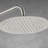Topcraft 10-Inch Round Wall-Mounted Rain Shower System-88712971