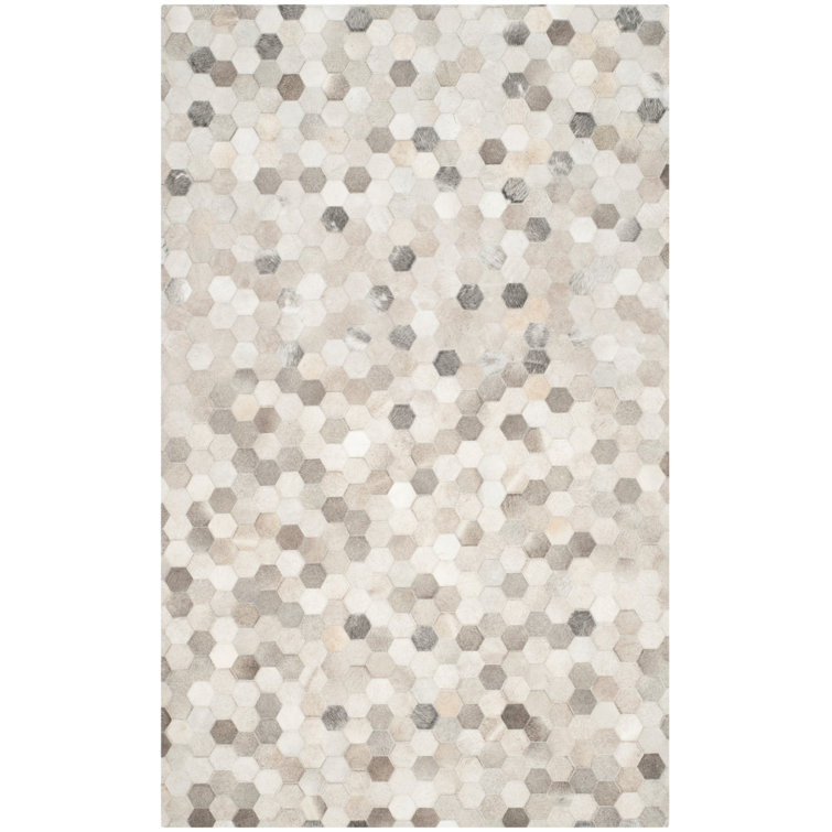 Tapis en cuir tissé à la main Cartwright Studio