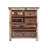 Camran 6 Drawers Antique Solid Wood Cabinet