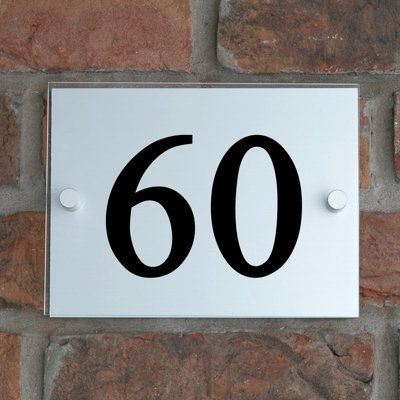 Champy 15cm H Plastic House Number