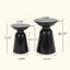 Charming Metal Side Table Set With Modern Appeal And Durable Construction-1692698533