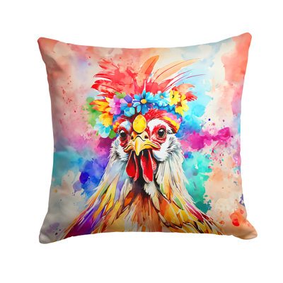 Hippie Animals Other/No Pattern Throw Pillow