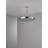 Rain Fixed Shower Head with H2Okinetic Technology, 2.5 GPM-92596505