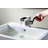 Single-Hole Single-handle Bathroom Faucet with Drain Assembly-19379284
