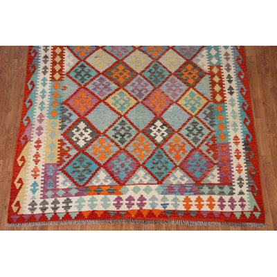 Multolor Kilim Oriental Area Rug 7x10