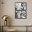 "Inside the future", ensemble de 2 toiles abstraites modernes par Art Remedy-113415663-113415665-113415667