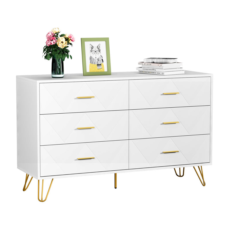 Mercer41 6 - Drawer Dresser & Reviews | Wayfair