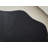 35" Black Round Coffee Table