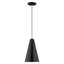 Luminaire suspendu conique à 1 lumière Carolan-1678225721