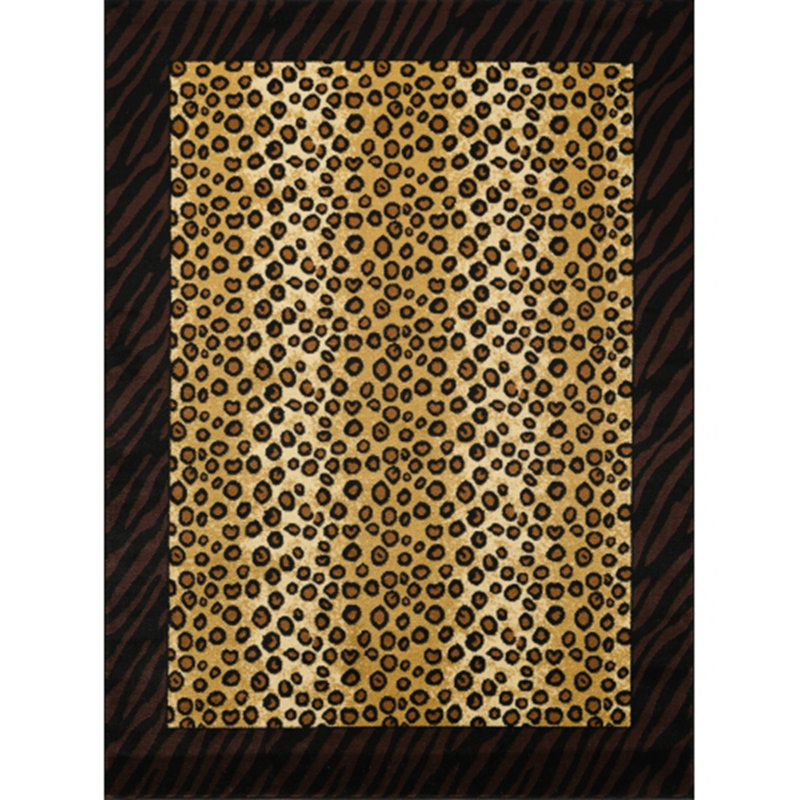 Tribes Multi Cute Animal Print Accent Rug, Runner 2'7" x 7'3"