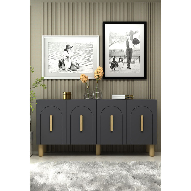 Console, Noir et or