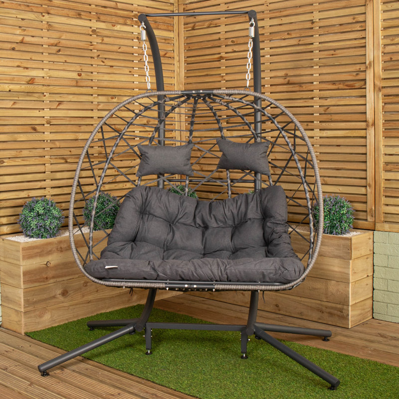 Charleah 2 Person Porch Swing