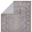 Tapis oriental bleu / gris lavable à la machine Elodie-408785232
