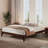 Eco-Friendly Rayon from Bamboo Platform Bed with Natural Texture and Easy Assembly-897727386-897727384