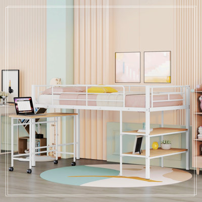 Nashoba Standard Bed with Shelves