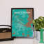 Amsterdam City Map - No Frame Print-795790692