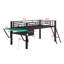Lit mezzanine avec bureau Gaming, DEL
