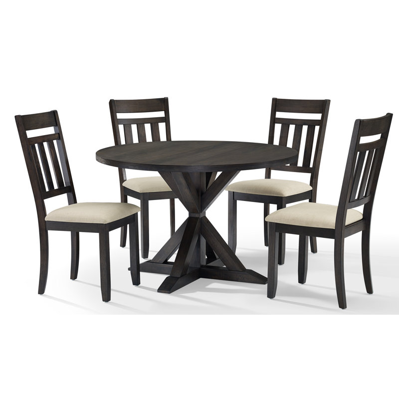 Dunblane 4 - Person Pedestal Dining Set