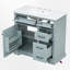 Ensemble de meuble-lavabo simple 36 po avec plateau en céramique-1532756934