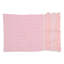 Essuie-mains en coton fait à la main rose Affection (ensemble de 3)