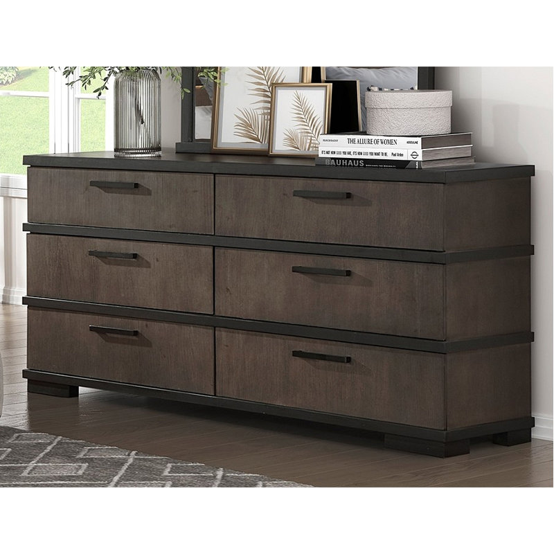 Commode 6 tiroirs 1pc