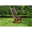 Chaise pliante en bois