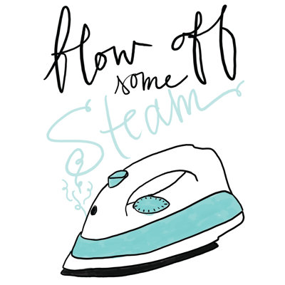 Blow off Some Steam II - Painting Print