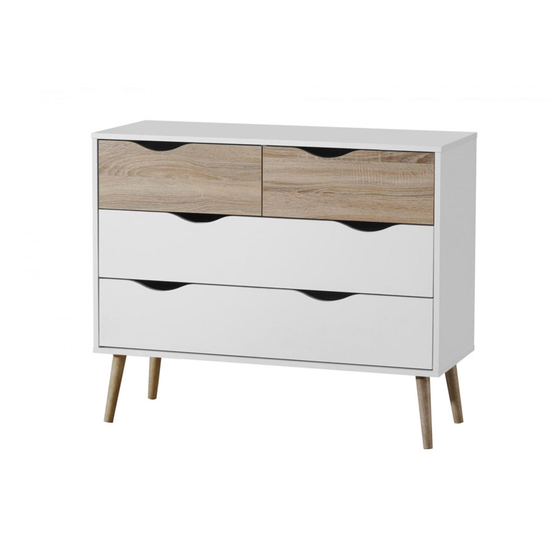 99 cm W Chest of 4 Drawers