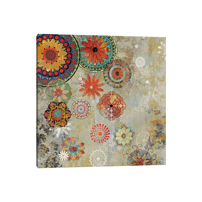 Caravan I by Aimee Wilson - Wrapped Canvas Painting, 93.98 cm H x 93.98 cm W x 3.175 cm D