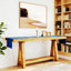 Table basse de style bois naturel pour le salon | Idée de cadeau