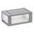 Diedrich Stackable Storage Bin W/ Drawer, Gray-1675500876