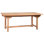 Table de salle à manger en bois massif Gustabo