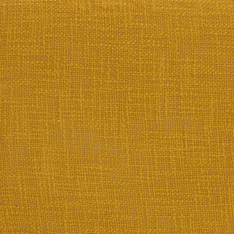 Ruzmira Rectangular Cotton Pillow Cover & Insert, Mustard