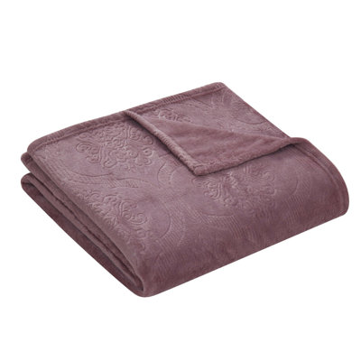 Jeté en molleton ultra doux