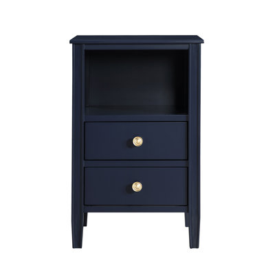 Winston 2-Drawer Storage Nightstand