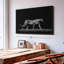 Animal "Impression sur toile monochrome"-101456620