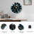 Smart Robot Figure Art - 24‘’ Modern Glass Wall Clock