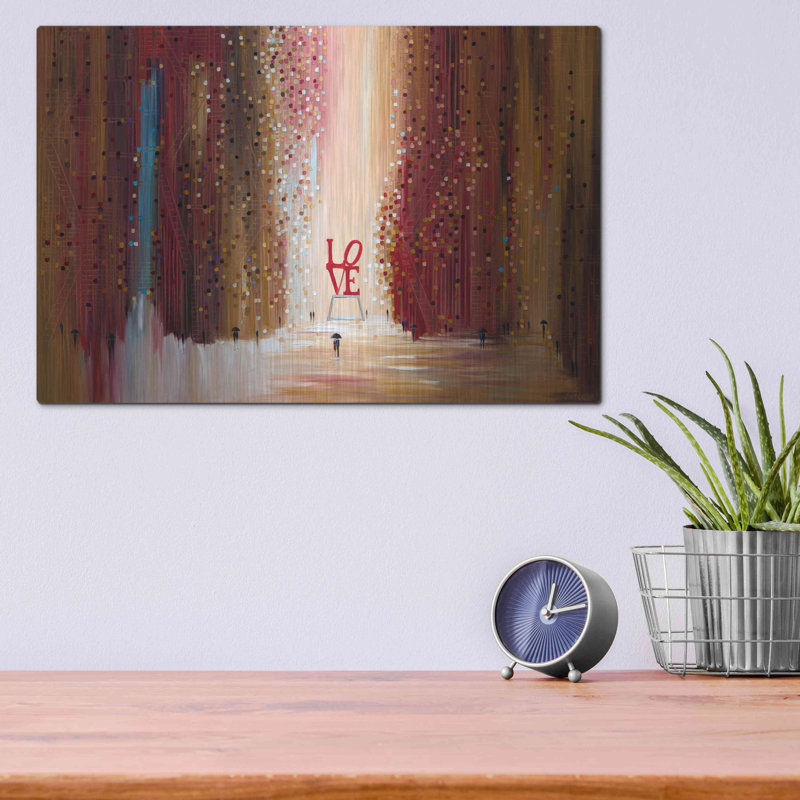 «Love» par Ekaterina Ermilkina, H 12 po x l 16 po