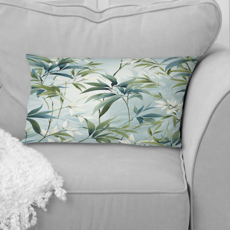 Floral Throw Pillow