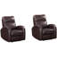 Ensemble de deux fauteuils inclinables manuels Jarrell-106871035