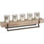 Porte-votive de table en verre 14 po