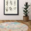 Tapis tressé Fluttering Hues-819556697