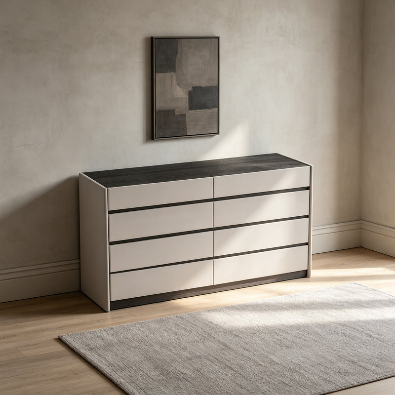 Buffet simple et moderne de style italien