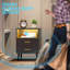 Demyra 45cm W Manufactured Wood Bedside Table-687846415