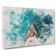 Boat Deck in the Maldives - Wrapped Canvas-61878666