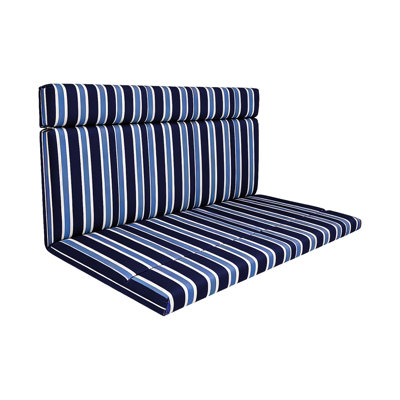 Outdoor Seat Cushion, Bench Cushions With Backrest, Water-repellent