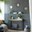 Insiya Iron Frame Round Wall Mirror